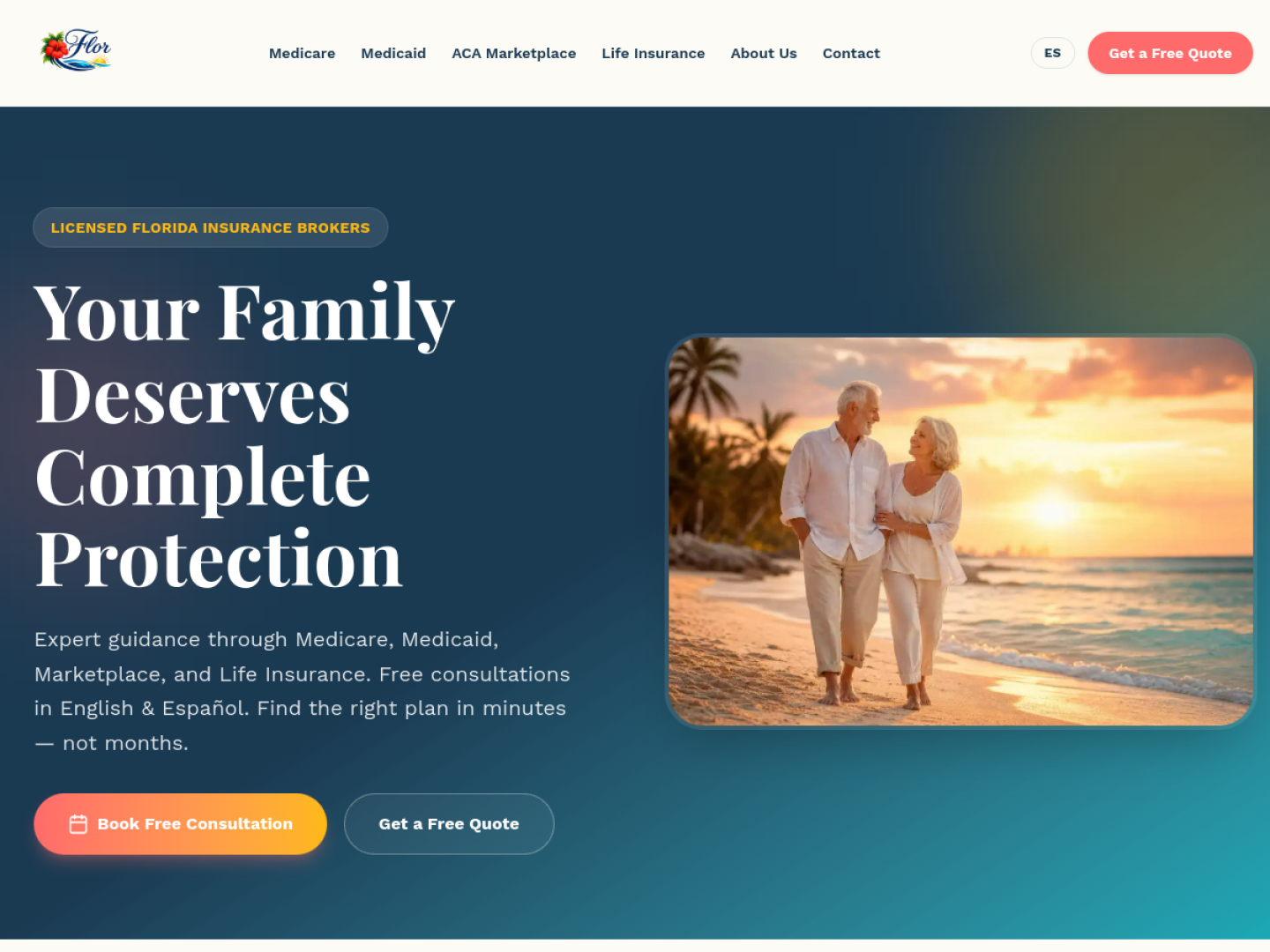 Flor Insurance Group website